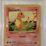 [SOLD] Pokemon TCG Graded Card: 1999 Charmander Shadowless #46 English PSA 9
