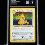 [SOLD] Pokemon TCG Graded Card: 1999 Dragonite English #004 TAG[X] 9