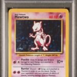 [SOLD] Pokemon TCG Graded Card: 1999 Mewtwo English #010 PSA 9