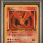 [SOLD] Pokemon TCG Graded Card: 1999 Moltres (1st Edition) #027 PSA 7