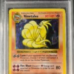[SOLD] Pokemon TCG Graded Card: 1999 Ninetales (Shadowless) #012 PSA 8