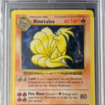 [SOLD] Pokemon TCG Graded Card: 1999 Ninetales (Shadowless) #012 PSA 9