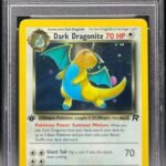 [SOLD] Pokemon TCG Graded Card: 2000 Dark Dragonite (1st Edition) English #005 PSA 8