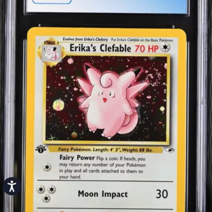 [SOLD] Pokemon TCG Graded Card: 2000 Erika's Clefable English #003 CGC 10 [Pristine]
