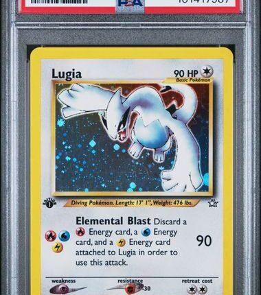 [SOLD] Pokemon TCG Graded Card: 2000 Lugia (1st Edition) English #009 PSA 8