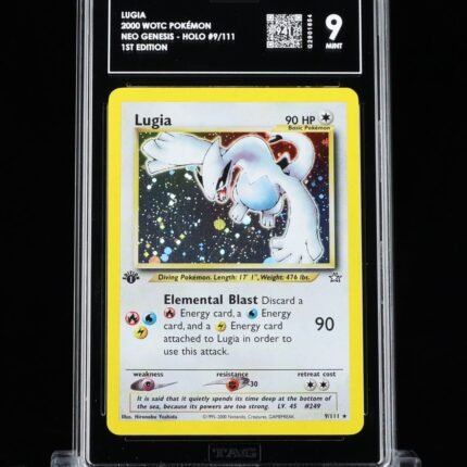 [SOLD] Pokemon TCG Graded Card: 2000 Lugia [1st Edition] English #009 TAG[S] 9 *HIGH 9!*