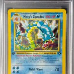 [SOLD] Pokemon TCG Graded Card: 2000 Misty's Gyrados (1st Edition) #013 English PSA 8