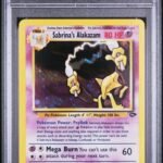 [SOLD] Pokemon TCG Graded Card: 2000 Sabrina's Alakazam #016 English PSA 8