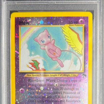 [SOLD] Pokemon TCG Graded Card: 2001 Mew #001 English PSA 8
