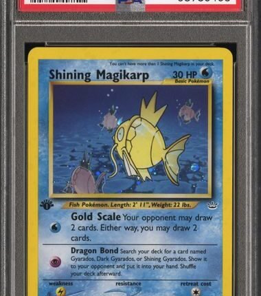 [SOLD] Pokemon TCG Graded Card: 2001 Shining Magikarp English #066 PSA 9