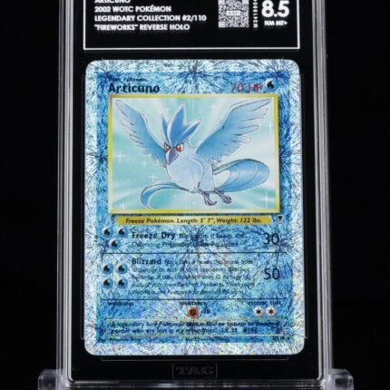 [SOLD] Pokemon TCG Graded Card: 2002 Articuno (Legendary Collection) English #002 TAG[X] 8.5