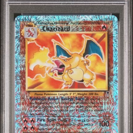 [SOLD] Pokemon TCG Graded Card: 2002 Charizard (Legendary Collection) #003 PSA 8