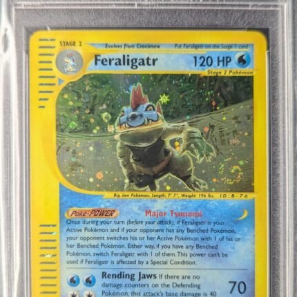 [SOLD] Pokemon TCG Graded Card: 2002 Feraligatr #012 English PSA 8