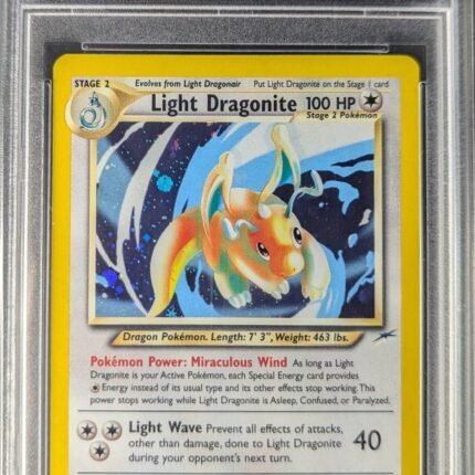 [SOLD] Pokemon TCG Graded Card: 2002 Light Dragonite #014 English PSA 9