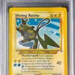 [SOLD] Pokemon TCG Graded Card: 2002 Shining Raichu #111 PSA 8