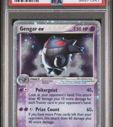 [SOLD] Pokemon TCG Graded Card: 2004 Gengar ex #108 PSA 8.5