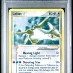 [SOLD] Pokemon TCG Graded Card: 2005 Gold Star Latias English #105 PSA 8
