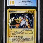 [SOLD] Pokemon TCG Graded Card: 2005 Gold Star Raikou #114 CGC 10 PRISTINE