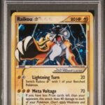 [SOLD] Pokemon TCG Graded Card: 2005 Gold Star Raikou English #114 PSA 9