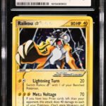 [SOLD] Pokemon TCG Graded Card: 2005 Gold Star Raikou English CGC 10 GEM Mint