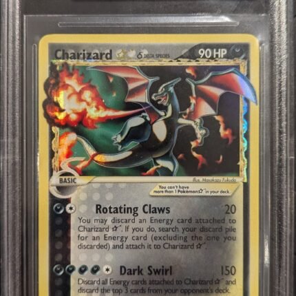 [SOLD] Pokemon TCG Graded Card: 2006 Charizard Gold Star English BGS 9++ *Strong Subgrades*