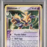 [SOLD] Pokemon TCG Graded Card: 2006 Gold Star Alakazam English #099 PSA 1