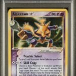 [SOLD] Pokemon TCG Graded Card: 2006 Gold Star Alakazam English #099 PSA 8