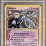 [SOLD] Pokemon TCG Graded Card: 2006 Gold Star Mewtwo English #103 PSA 8