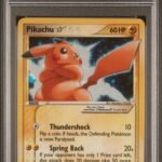 [SOLD] Pokemon TCG Graded Card: 2006 Gold Star Pikachu English #104 PSA 6