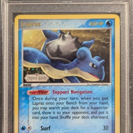 [SOLD] Pokemon TCG Graded Card: 2006 Lapras #008 English PSA 9