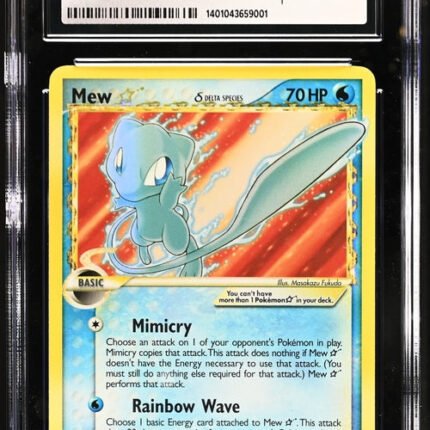 [SOLD] Pokemon TCG Graded Card: 2006 Mew Gold Star Delta English CGC 10 GEM Mint
