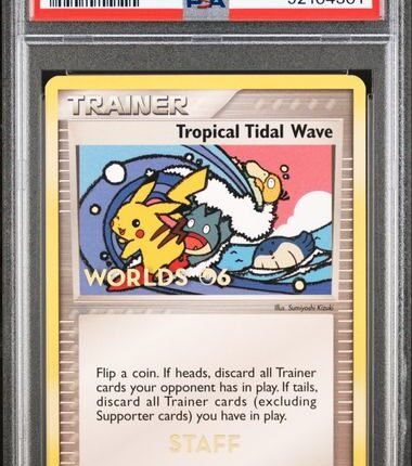 [SOLD] Pokemon TCG Graded Card: 2006 Pokemon Promo Trainer Tropical Tidal Wave