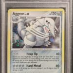 [SOLD] Pokemon TCG Graded Card: 2007 Aggron English #001 PSA 8