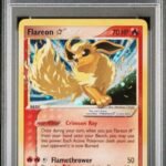 [SOLD] Pokemon TCG Graded Card: 2007 Gold Star Flareon English #100 PSA 7