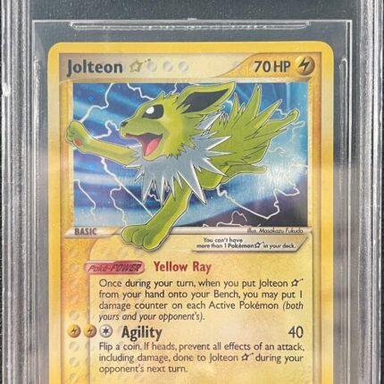 [SOLD] Pokemon TCG Graded Card: 2007 Gold Star Jolteon #101 BGS 10 (1 of 5 Total BGS 10 Gold Stars In the world)
