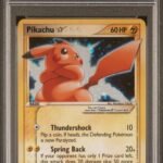 [SOLD] Pokemon TCG Graded Card: 2007 Gold Star Pikachu PSA 10