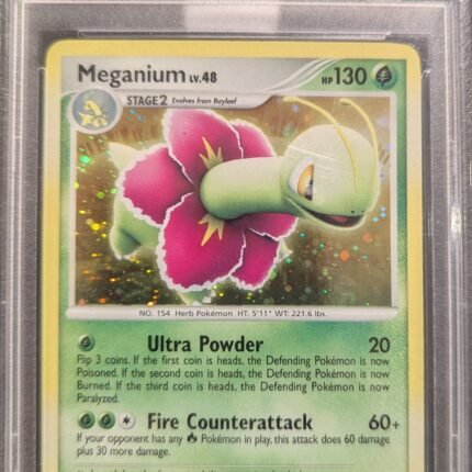 [SOLD] Pokemon TCG Graded Card: 2007 Meganium English #013 PSA 9