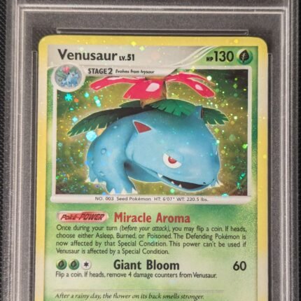 [SOLD] Pokemon TCG Graded Card: 2007 Venusaur English #020 PSA 9