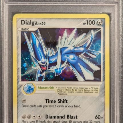 [SOLD] Pokemon TCG Graded Card: 2008 Dialga English #004 PSA 8