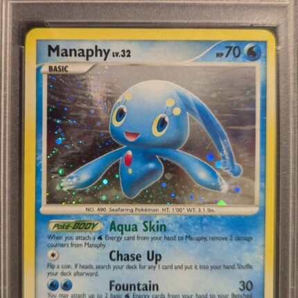 [SOLD] Pokemon TCG Graded Card: 2008 Manaphy English #008 PSA 8