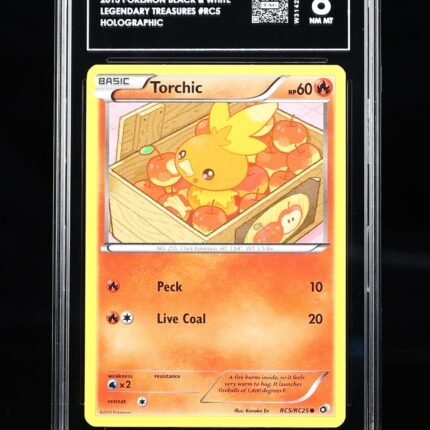 [SOLD] Pokemon TCG Graded Card: 2013 Torchic English #RC5 TAG[X] 8