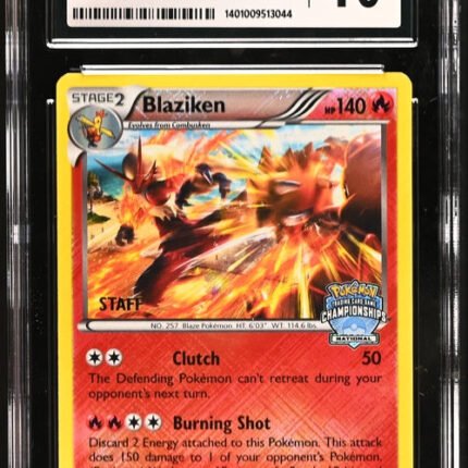 [SOLD] Pokemon TCG Graded Card: 2014 Blaziken English CGC 10 GEM Mint