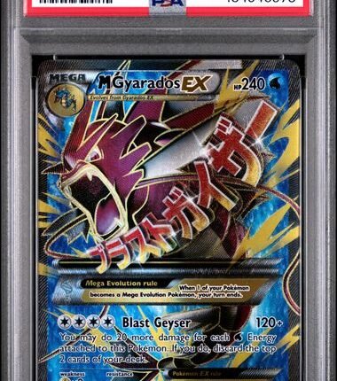 [SOLD] Pokemon TCG Graded Card: 2016 M Gyarados EX #115 PSA 9