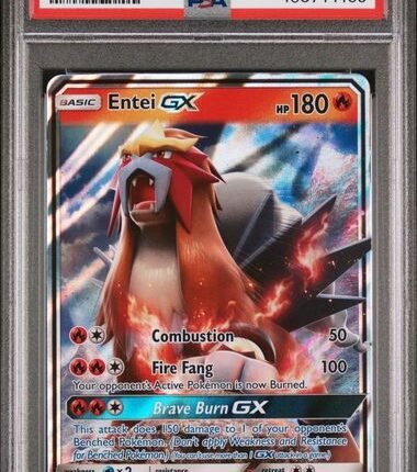 [SOLD] Pokemon TCG Graded Card: 2017 Entei GX #010 English PSA 10