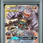 [SOLD] Pokemon TCG Graded Card: 2019 Marshadow & Machamp GX #82/214 PSA 8