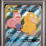[SOLD] Pokemon TCG Graded Card: 2019 Unified Minds Slowpoke & Psyduck GX English #218 PSA 9