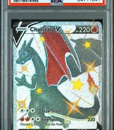 [SOLD] Pokemon TCG Graded Card: 2020 Charizard V English #079 PSA 10