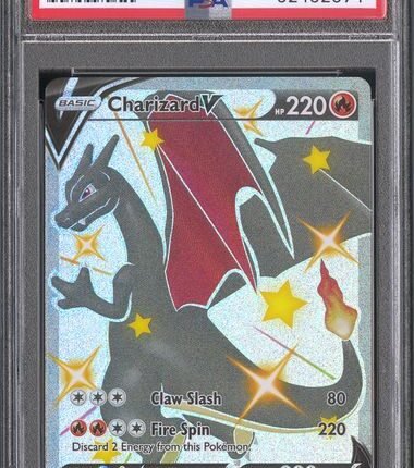 [SOLD] Pokemon TCG Graded Card: 2020 Charizard V English #079 PSA 10