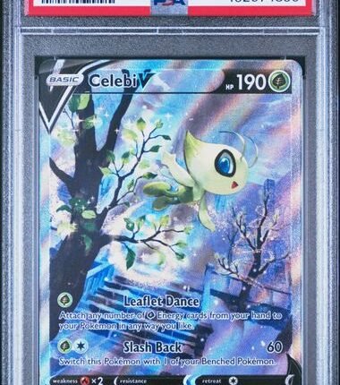 [SOLD] Pokemon TCG Graded Card: 2021 Celebi V English #245 PSA 10