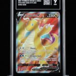 [SOLD] Pokemon TCG Graded Card: 2021 Dragonite V English #191 TAG[S] 9
